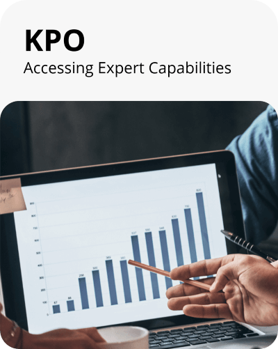 Knowledge process outsourcing for data-driven decisions